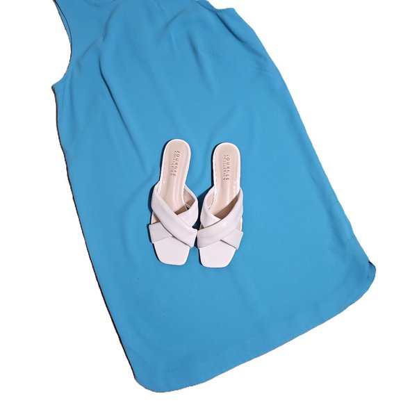 Ann Taylor Shirttail Hem Sleeveless Dress NWT - Picture 16 of 16